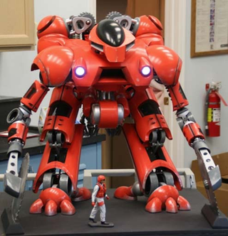 Illustration for article titled Giant Robot Ready To Stop Giant Fires, Giantly